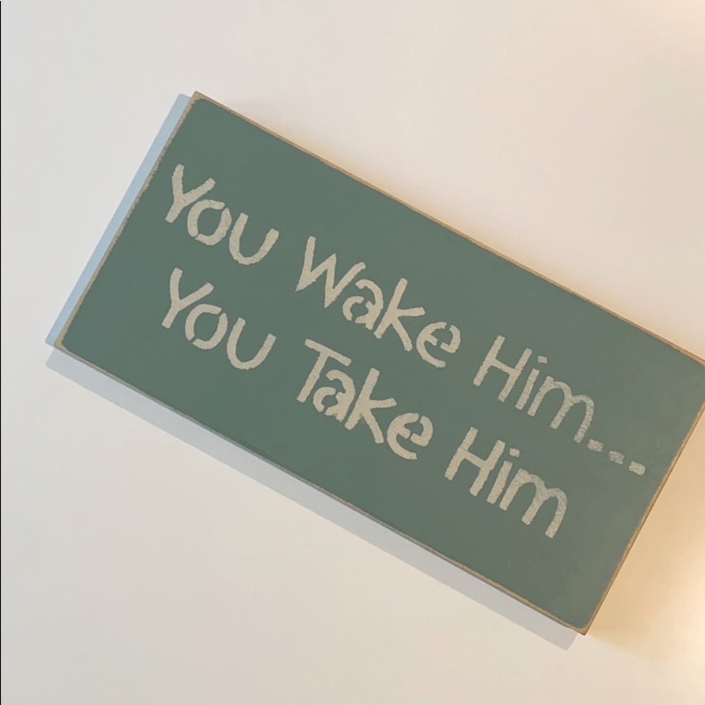 Cute sign.
